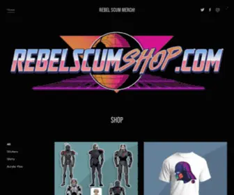 Rebelscumshop.com(Rebel Scum Merch) Screenshot
