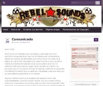 Rebelsounds.org(REBEL SOUNDS) Screenshot