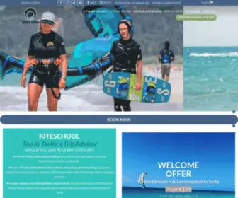 Rebelstarifa.com(Rebels Tarifa Kitesurfing school) Screenshot