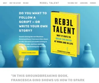 Rebeltalents.org(Rebel Talent) Screenshot