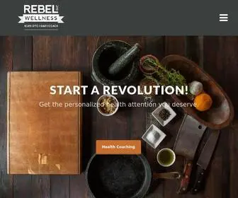 Rebelwellnessinc.com(Rebel Wellness Inc & Kevin Otto) Screenshot