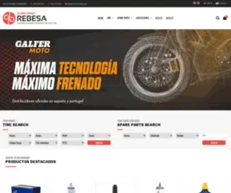 Rebesa.com(ACCESORIOS, RECAMBIOS Y NEUMÁTICOS PARA MOTO Y BICI) Screenshot