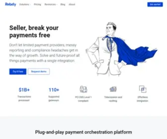 Rebilly.com(Empower Your Subscription Billing) Screenshot