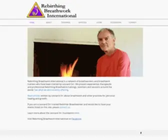 Rebirthingbreathwork.com(Rebirthing Breathwork International) Screenshot