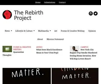 Rebirthproject.org(The Rebirth Project) Screenshot