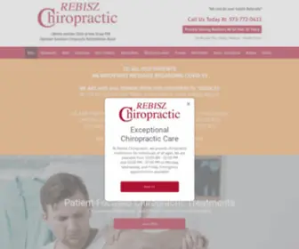 Rebiszchiropractic.com(Rebisz Chiropractic) Screenshot