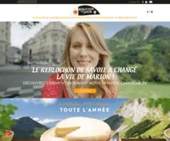 Reblochon.fr(Fromage de savoie et pour tartiflette) Screenshot