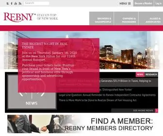 Rebny.com(Real Estate Board of New York City) Screenshot