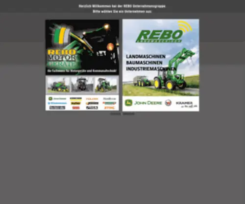 Rebo.de(Rebo Landmaschinen GmbH in Viskek) Screenshot
