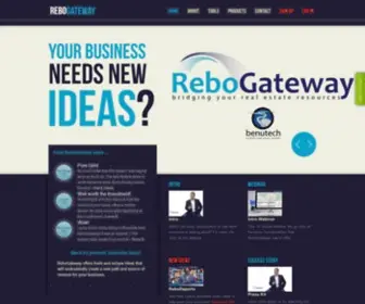 Rebogateway.com(Real Estate Lead Generation) Screenshot