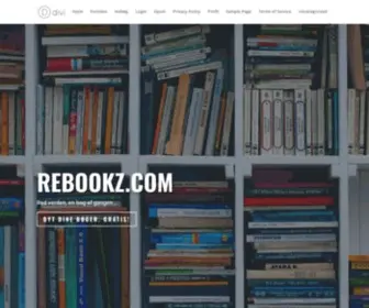 Rebookz.com(Forsiden) Screenshot