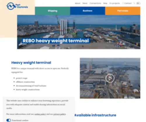 Reboostende.be(REBO heavy weight terminal) Screenshot