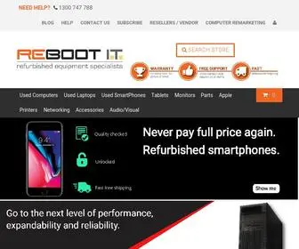Reboot-IT.com.au(Refurbished Computers and Used Laptops Store) Screenshot