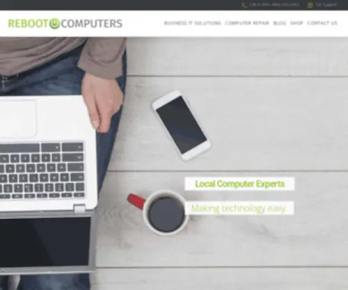 Rebootcomputers.net(IT Support) Screenshot