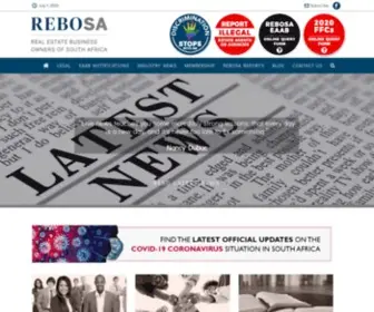 Rebosa.co.za(Rebosa) Screenshot