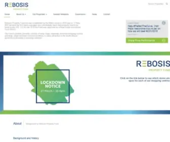 Rebosis.co.za(Home) Screenshot