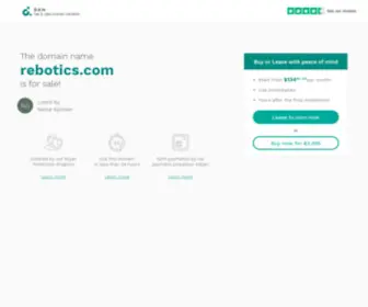 Rebotics.com(New and Used Robots from REbotics) Screenshot