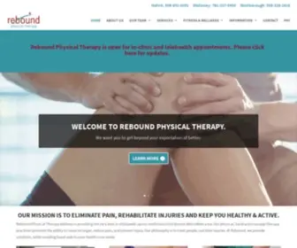 Rebound-PT.com(Rebound Physical Therapy) Screenshot