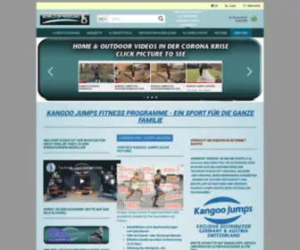 Rebound-World.com(Exklusiver Händler für original Kangoo Jumps Produkte in Deutschland und Österreich ) Screenshot