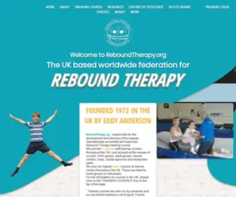 Reboundtherapy.org(Rebound Therapy) Screenshot