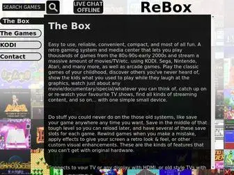 Rebox.games(The Box) Screenshot