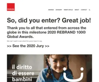 Rebrand.com(Announcing the 2020 REBRAND Global Awards Winners Showcase) Screenshot