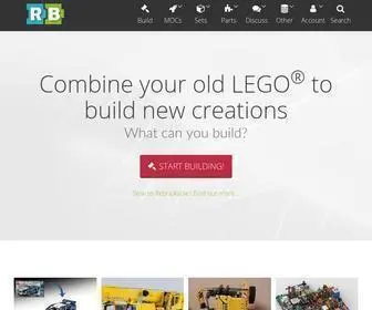 Rebrickable.com(Build with LEGO) Screenshot