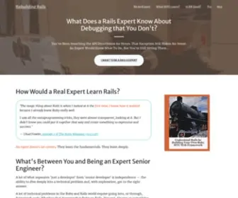 Rebuilding-Rails.com(Rebuilding Rails) Screenshot