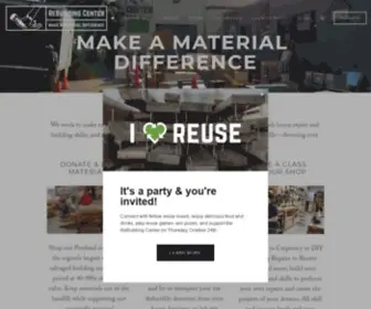Rebuildingcenter.org(ReBuilding Center) Screenshot