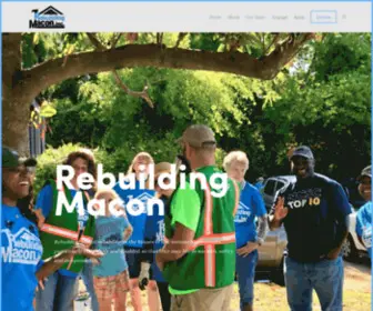 Rebuildingmacon.org(Rebuilding Macon) Screenshot