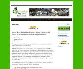 Rebuildingtogethersolanocounty.org(Rebuilding Together Solano County) Screenshot