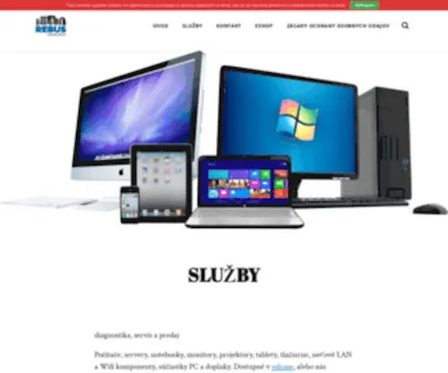 Rebus.sk(Rebus Computers) Screenshot