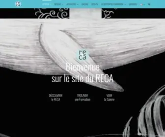 Reca-Animation.com(RECA : Le réseau des écoles française de cinema d'animation) Screenshot