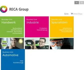 Reca.com(RECA Group) Screenshot