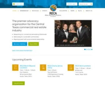 Reca.org(Real Estate Council of Austin) Screenshot