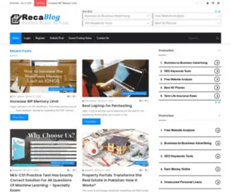 Recablog.com(Digital Marketing) Screenshot