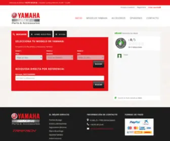 Recambios-Yamaha.com(Recambios Yamaha) Screenshot