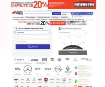 Recambioscoche.es(Recambios coche online: Repuestos de coches y Recambios de Automóvil a precio de descuento) Screenshot