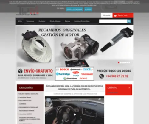 Recambiosdiesel.com(Recambiosdiesel) Screenshot