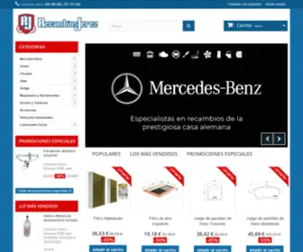 Recambiosjerez.es(Recambios Jerez) Screenshot