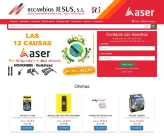 Recambiosjesus.com(Tienda virtual de Recambios Jesús) Screenshot