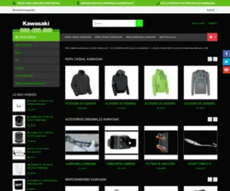 Recambioskawasaki.com(Recambios Kawasaki) Screenshot