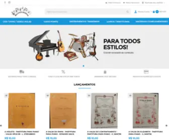 Recantomusical.com(Recanto Musical) Screenshot