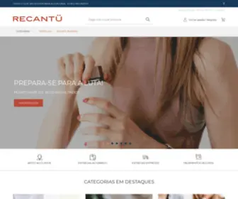 Recantu.com(Recantü) Screenshot