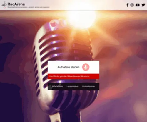 Recarena.ch(Recarena by ABALIR) Screenshot