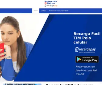 Recargafacil-Tim.com.br(OFF)) Screenshot