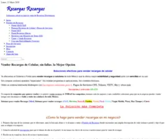 RecargasRecargas.com(La Mejor Opción) Screenshot