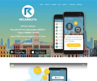 Recarguita.com(Inicio) Screenshot