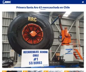 Recauchajerenovachile.com(Recauchaje Renova Chile) Screenshot