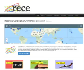 Receinternational.org(Reconceptualizing Early Childhood Education) Screenshot